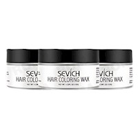 PACK 3 CERA PARA EL CABELLO DE COLORES SEVICH 360GR – BLANCO